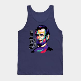 abraham lincoln popart Tank Top